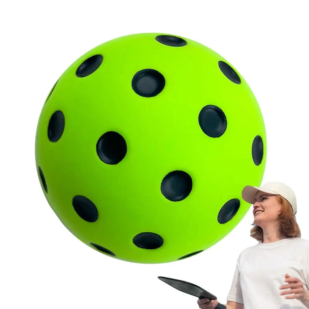 new 1PC Silent Pickleball Indoor Entertainment Silent Practice Ball PU Foam High Bounce Resistance Not Disturbing People