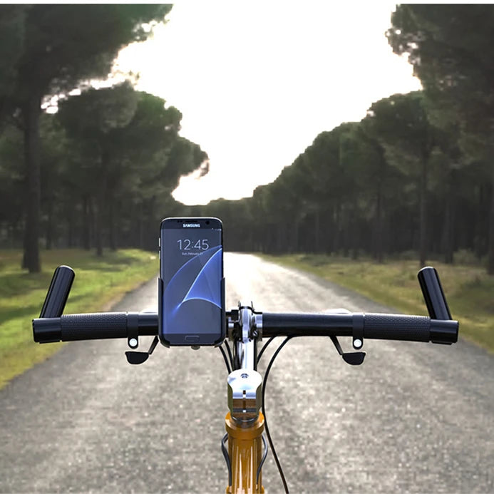 VIKEFON Aluminum Alloy Motorcycle Bike Bicycle Phone Holder for 4-7 inch Smartphone GPS Handlebar Mount Motorbike Accessories