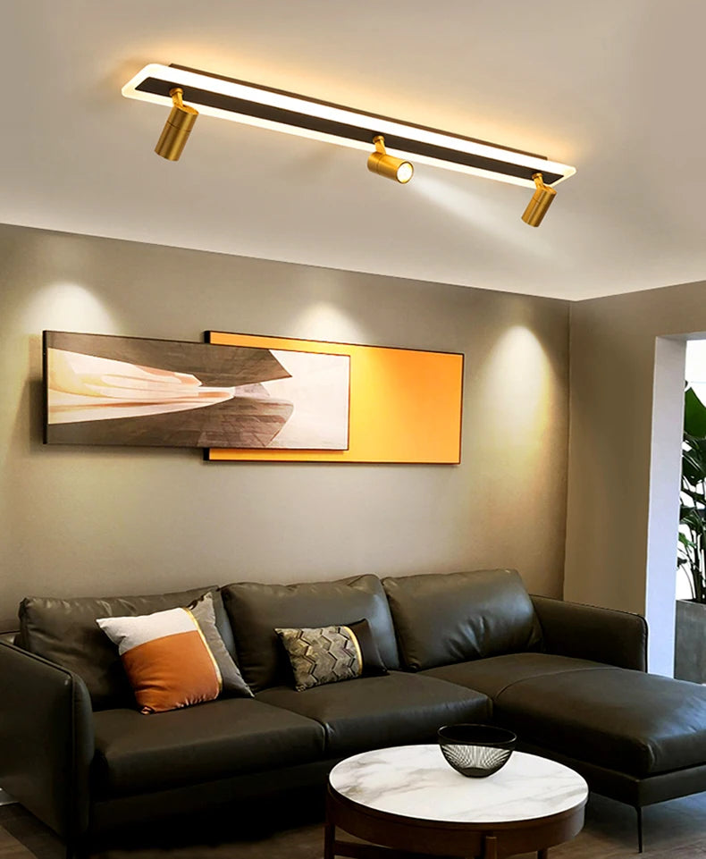 Nordic home decoration salon bedroom Spotlights smart led lamp lights for room dimmable Ceiling light lamparas indoor lighting