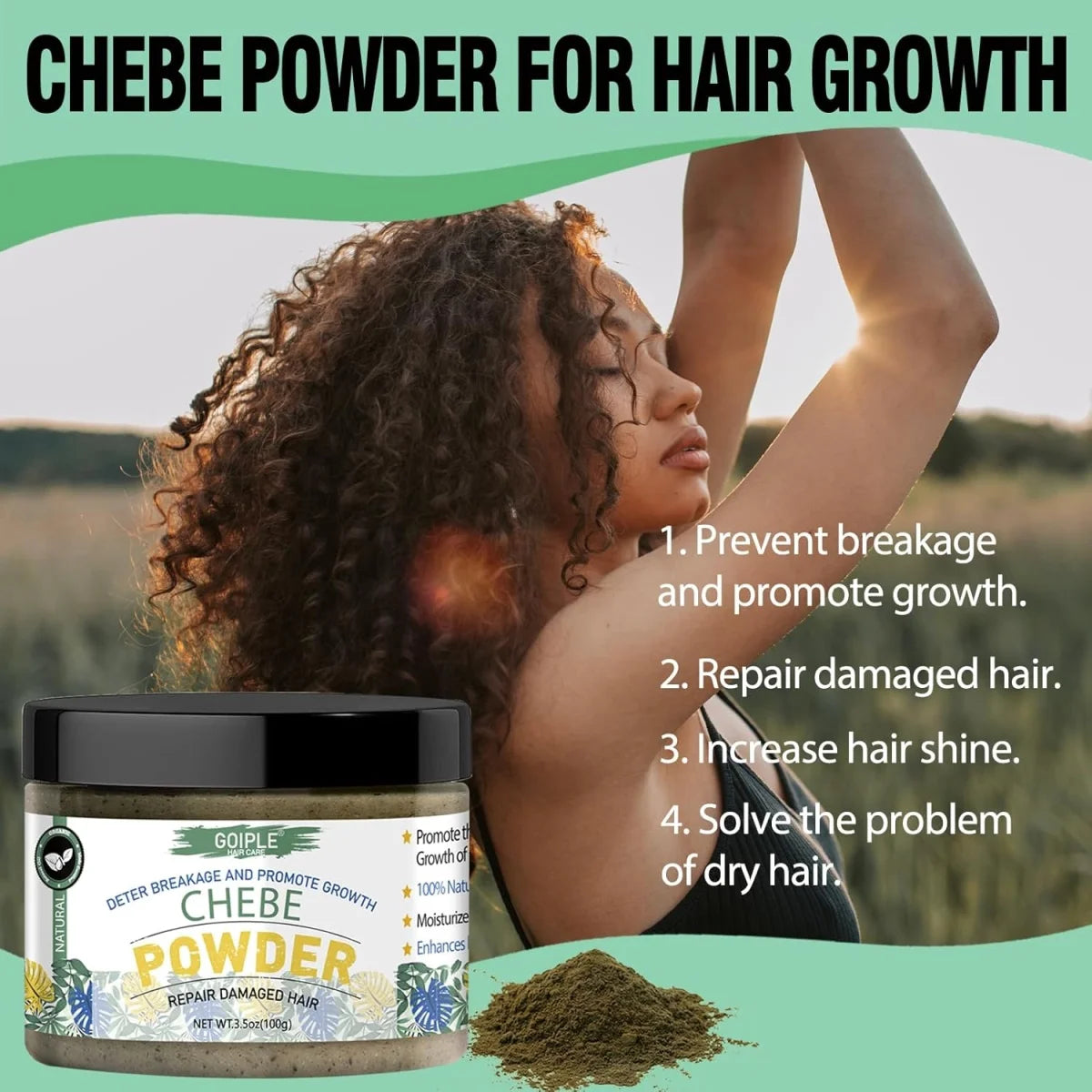 Chebe Hair Care Product Nourishing Soothing Scalp Essence Powder Moisturizer Anti-frizz Rosemary Extract Oil Smoothing Hair 5pcs