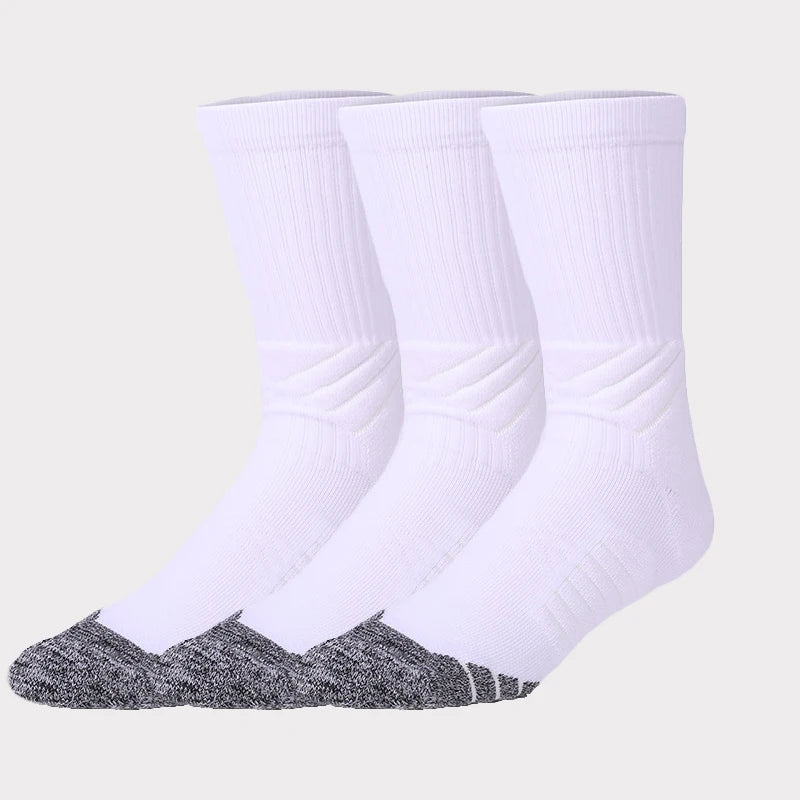Socks for Basketball Breathable Terry Sole Basketball Socks