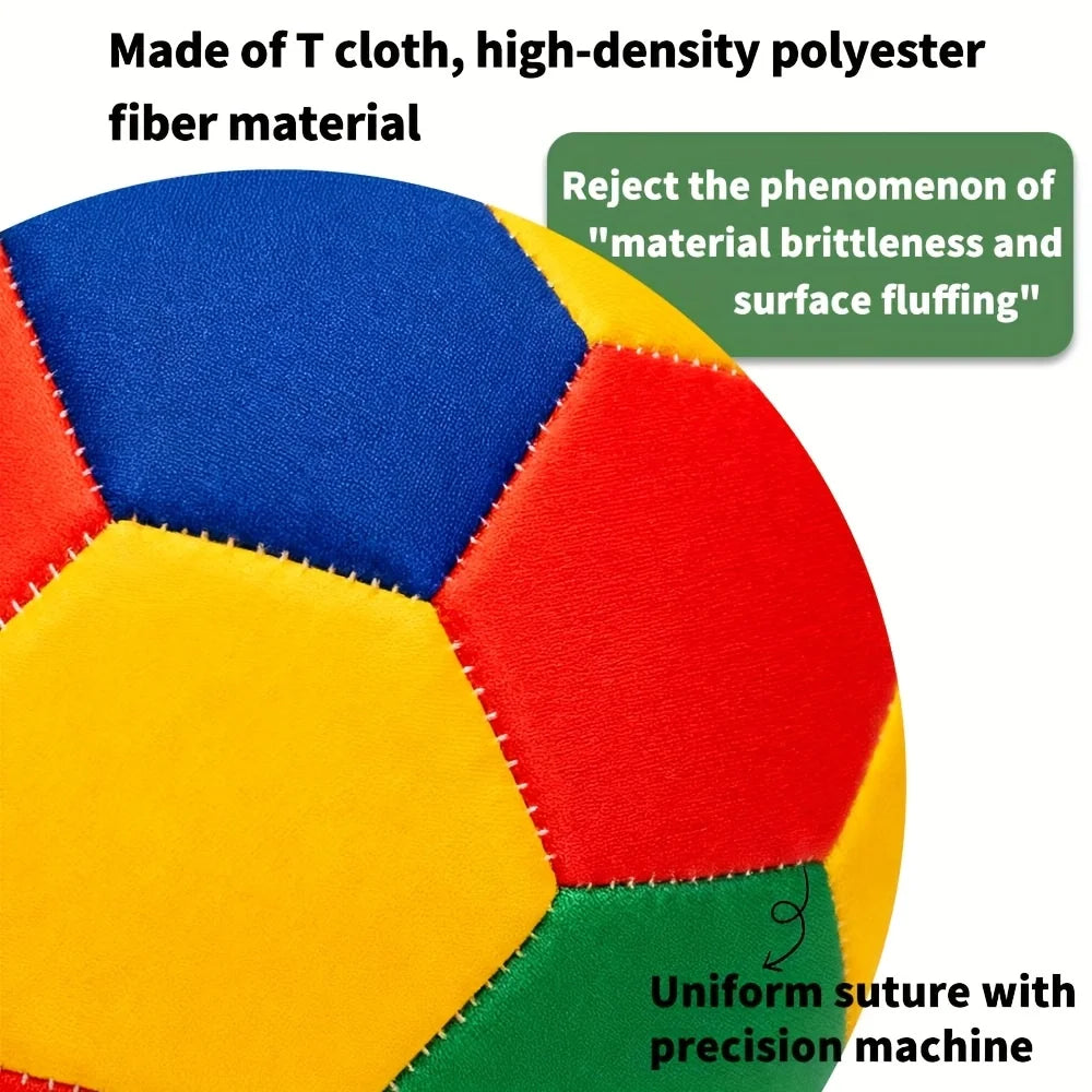 Colorful Indoor Soccer Ball Toddler Kids Soccer Ball Silent Soccer Balls Gifts for Boys Girls Soft Foam House Balls Soccerball