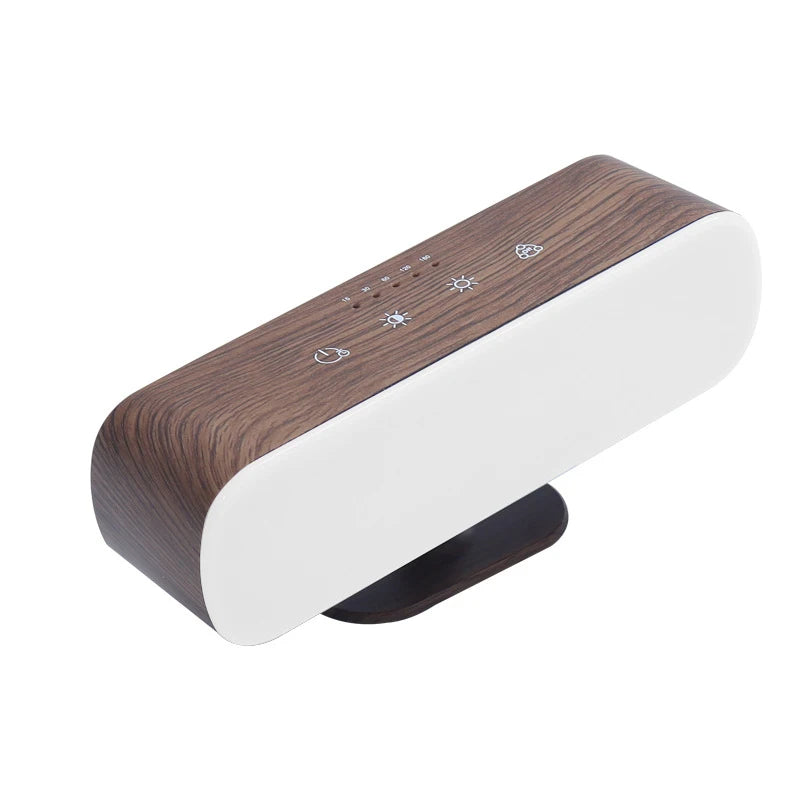 Smart LED Light, 3 Color Temperatures, 5-Level & Stepless Dimming, Remote & Touch Control, USB-C Rechargeable, Adjustable Angle