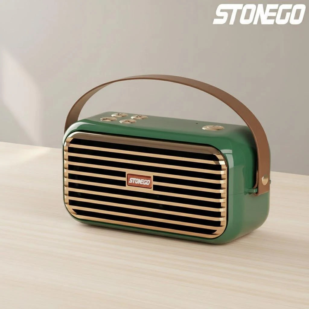 Wireless Bluetooth Speaker with Stereo Sound Extended Bass TWS Bluetooth 5 0 TF Card USB AUX Audio Input