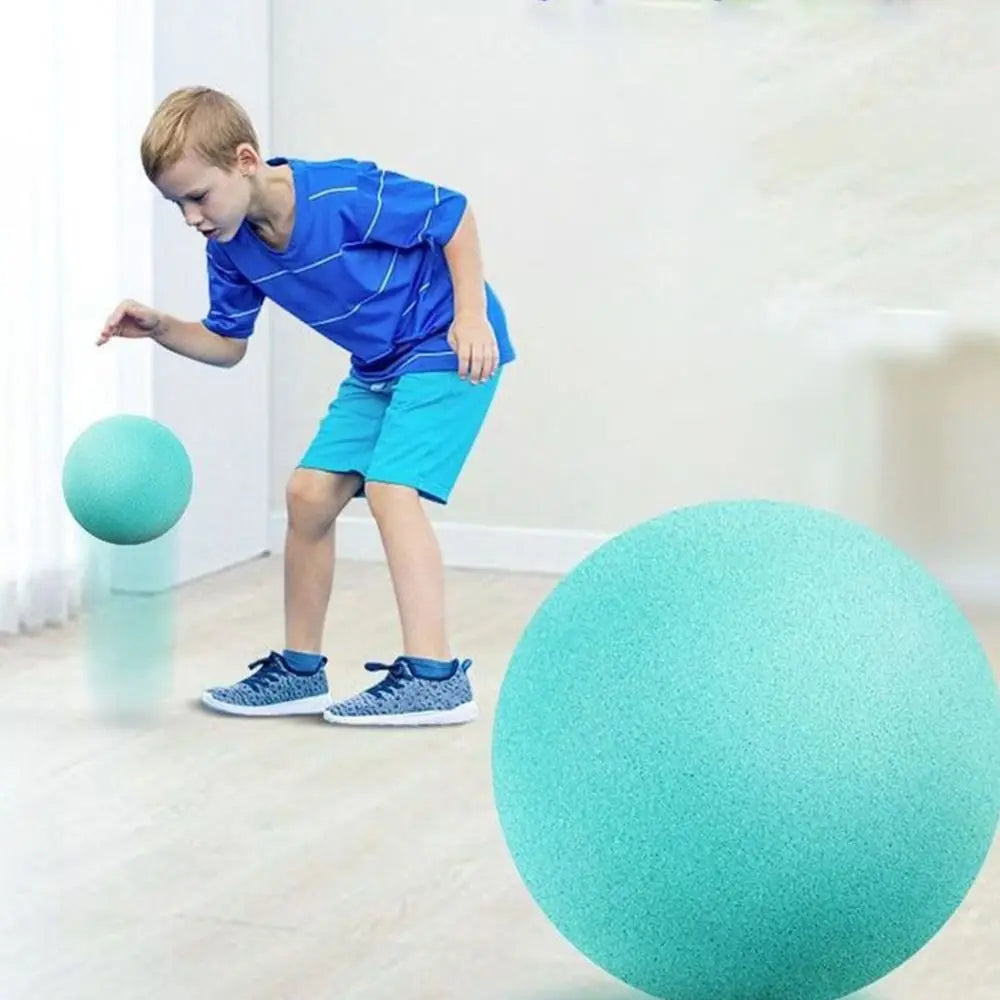 Silent Basketball Foam Basketball Indoor Training Ball Uncoated Low Noise Basketball Training for Kids Various Indoor Activities