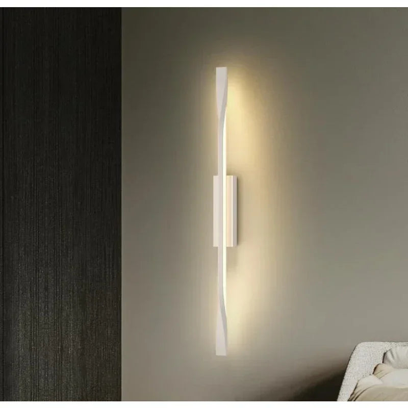 Led Wall Lamp Indoor Lighting Fixture Tv Bedside Bedroom Living Corridor Modern Home Decoration Modern Nordic Wall Light Sconces