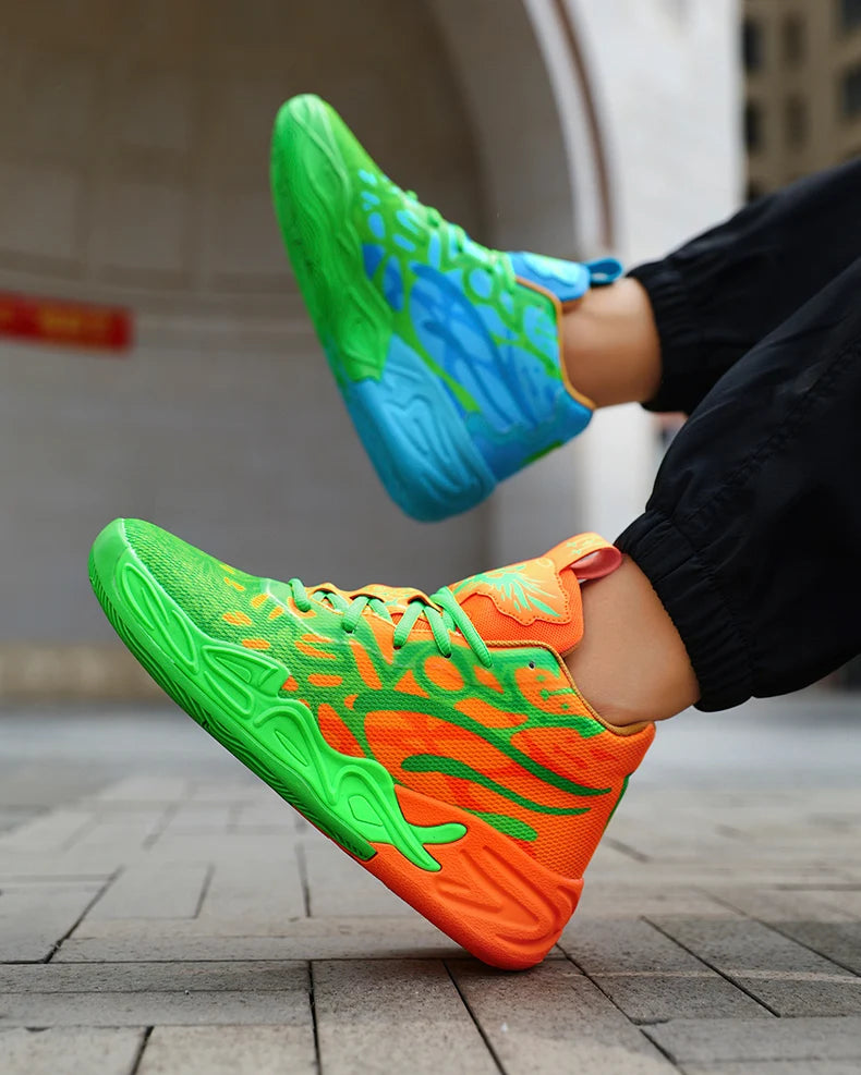 739 High Quality Mens Basketball Sneakers Breathable Cushioning Training Sports Shoes Youth Gym ForMotion Basketball Shoes 35-45