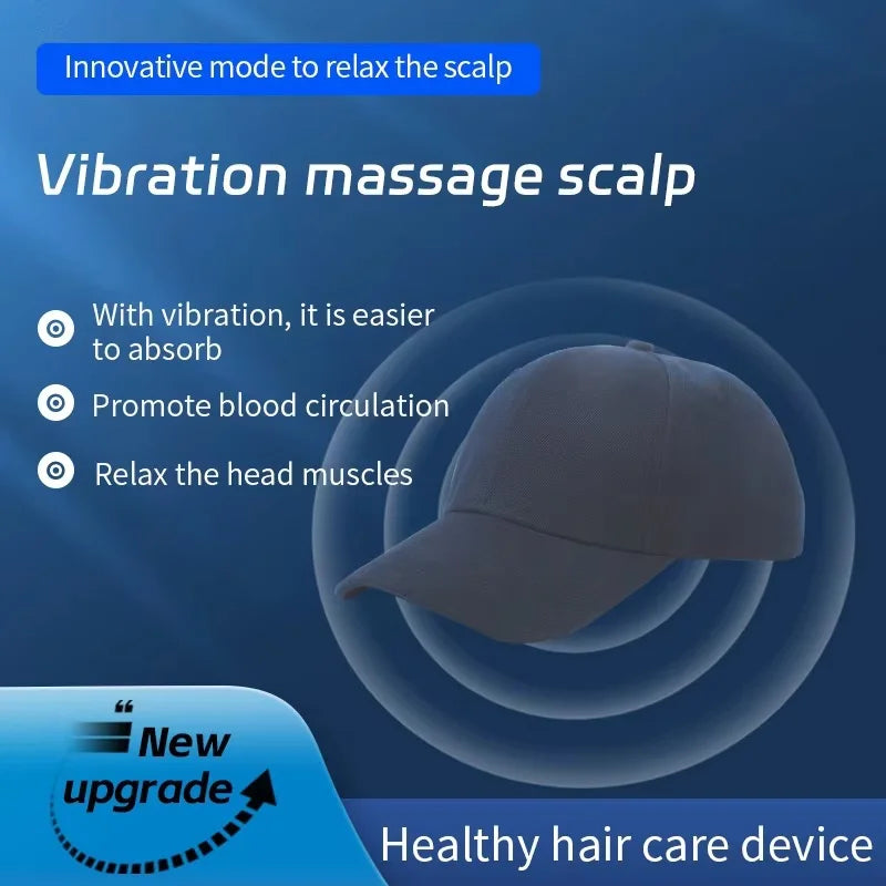 Hair care instrument, oil control hair follicle care, hair care, hair health, anti-hair loss cap, gifts