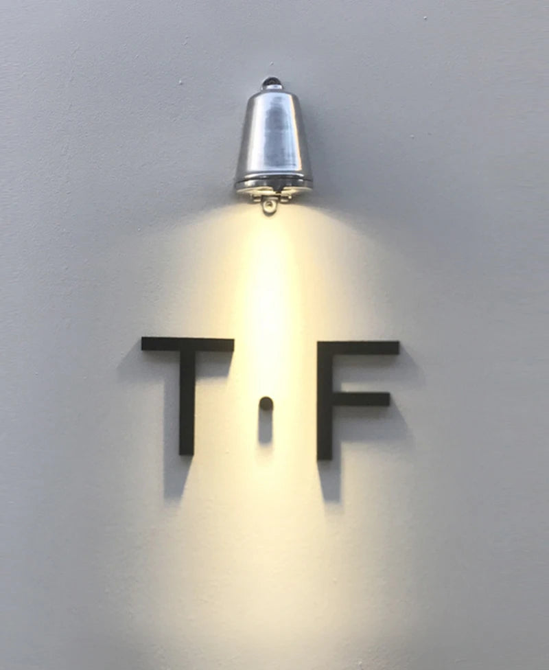 LED Wall Lamp Indoor Lighting for Stairs Entrance Balcony Retro Wall Lights Luxury Door Bell Shape Aluminum Sconce Home Decors