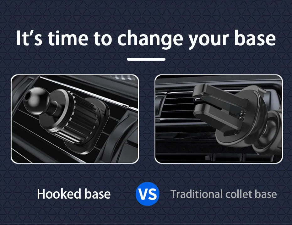 Car Phone Holder Bracket Accessories Interior Air Outlet Vent Base Gadget Universal Auto Cellphone Support Accessories
