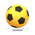 High-Elastic Silent Football Easy to Grip Low Noise Low Noise Foam Soccer Ball 18/21/24CM Squeezable Indoor Training Ball