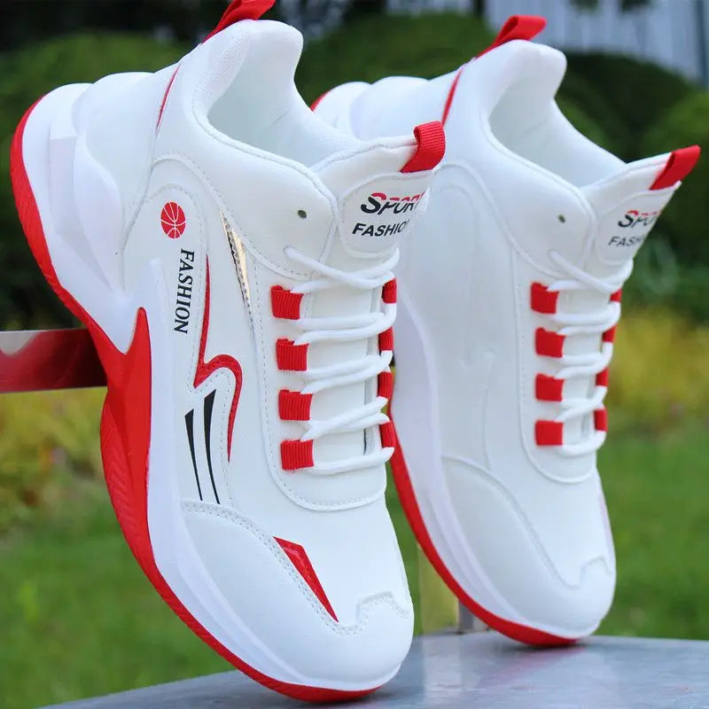 Men's Breathable Sport Shoes Non-Slip High-Top Gym Sneakers 2025 Cushioning Basketball Footwear Male Zapatillas