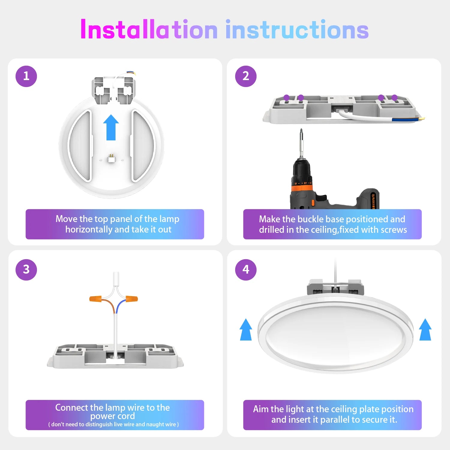 Smart Led Ceiling Light 24W Round Chandelier 30W Audio Music Play APP Bluetooth WIFI Ultra Thin Ceiling Lamp Indoor Lighting