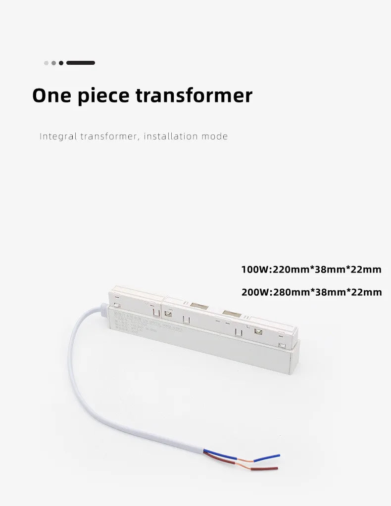 New White Tuya Smart LED Track Light Embedded Masterless Lighting lamp Living Room Light Voice Control Magnetic Track Light