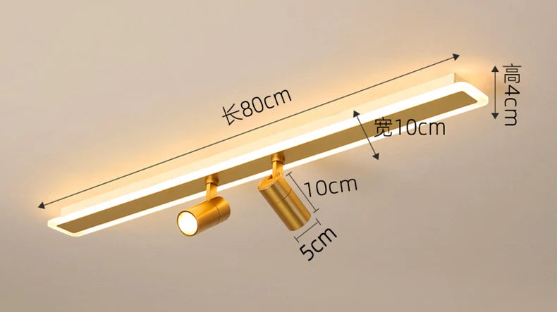 Nordic home decoration salon bedroom Spotlights smart led lamp lights for room dimmable Ceiling light lamparas indoor lighting