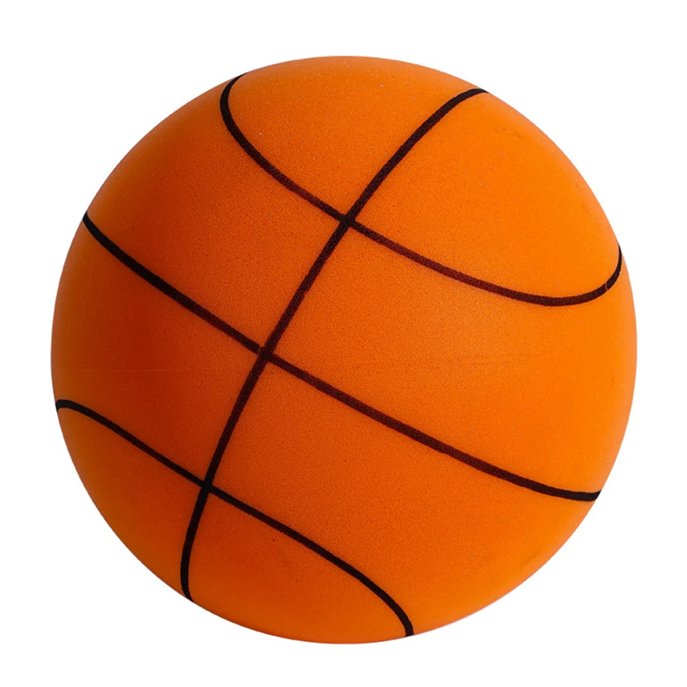 Bouncing Mute Ball 18/21/24cm Silent Foam Basketball Indoor Silent Ball Pat Basketball Silent Toddler Toys Air Bounce Basketball