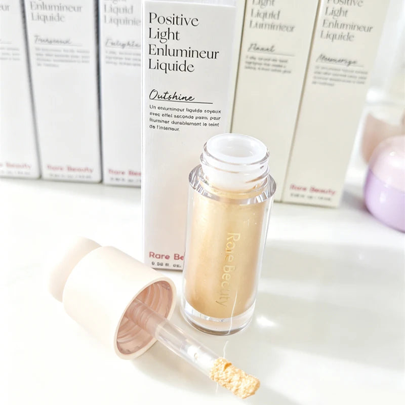 Rare Beauty Makeup Facial Stereoscopic Bronzer Contour Stick Liquid Blusher Nature Plump Waterproof Nose Shadow Highlight Rouge