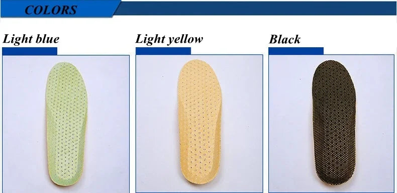 Memory Foam Insoles for Sneakers Honeycomb Breathable Insole Sports Shoe Pad Inserts Orthopedics Flat Feet Pads for Woman Man
