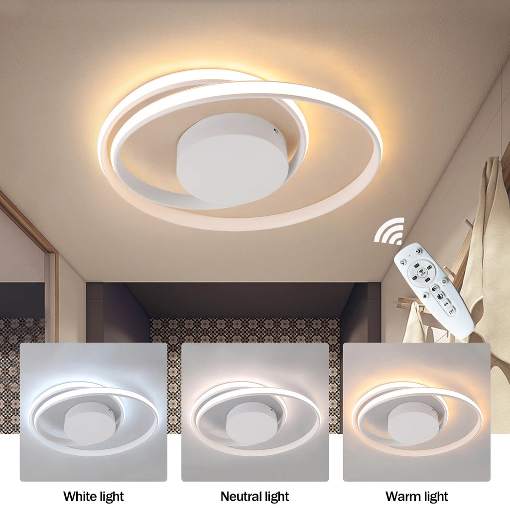 Modern Ceiling Light LED Chandelier Lamp Luminaire Living Dining Room Lighting Acrylic Surface Mounted Home Decor Indoor Fixture