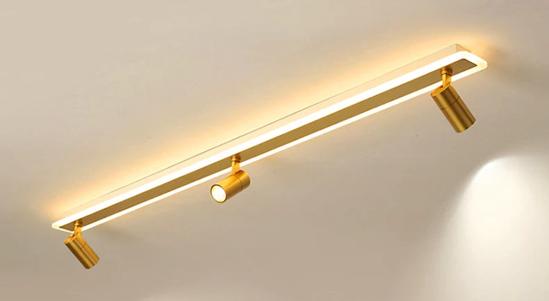 Nordic home decoration salon bedroom Spotlights smart led lamp lights for room dimmable Ceiling light lamparas indoor lighting