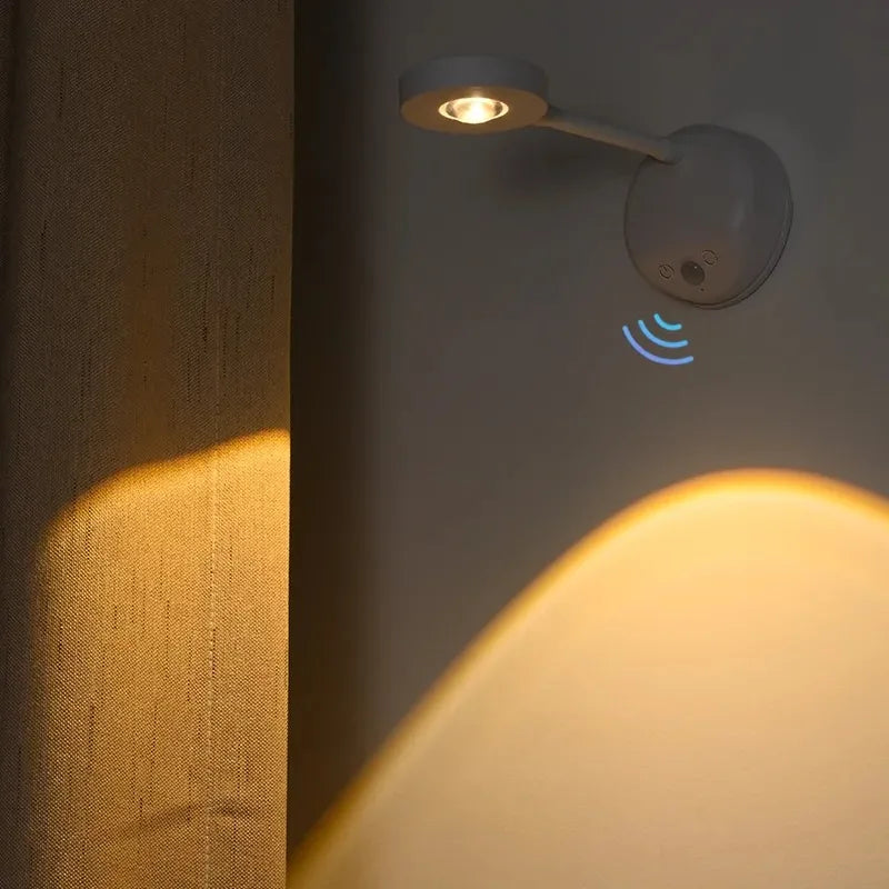 Motion Sensor Light Wireless Night Light USB LED for Kitchen Bedroom Mural Living Room Sensor Wall lamp Indoor Lighting LED USB