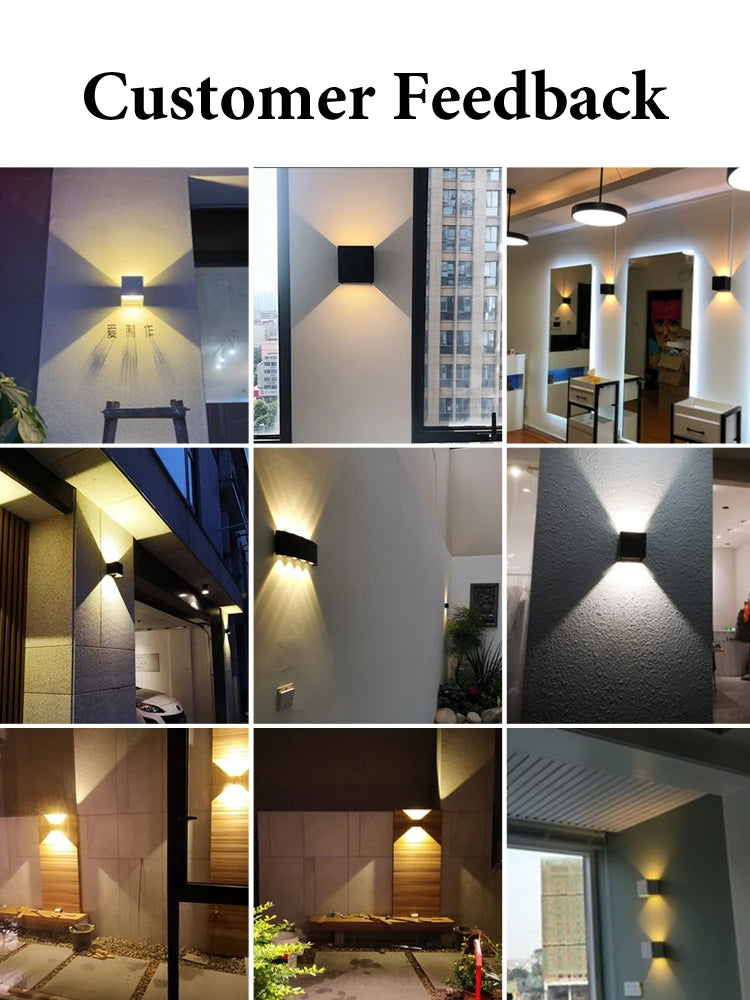 LED Wall Light Interior 6W Modern Decoration Lamp 85-265V Indoor Lighting For Home Stairs Bedside Living Room Wall Sconce Lamp