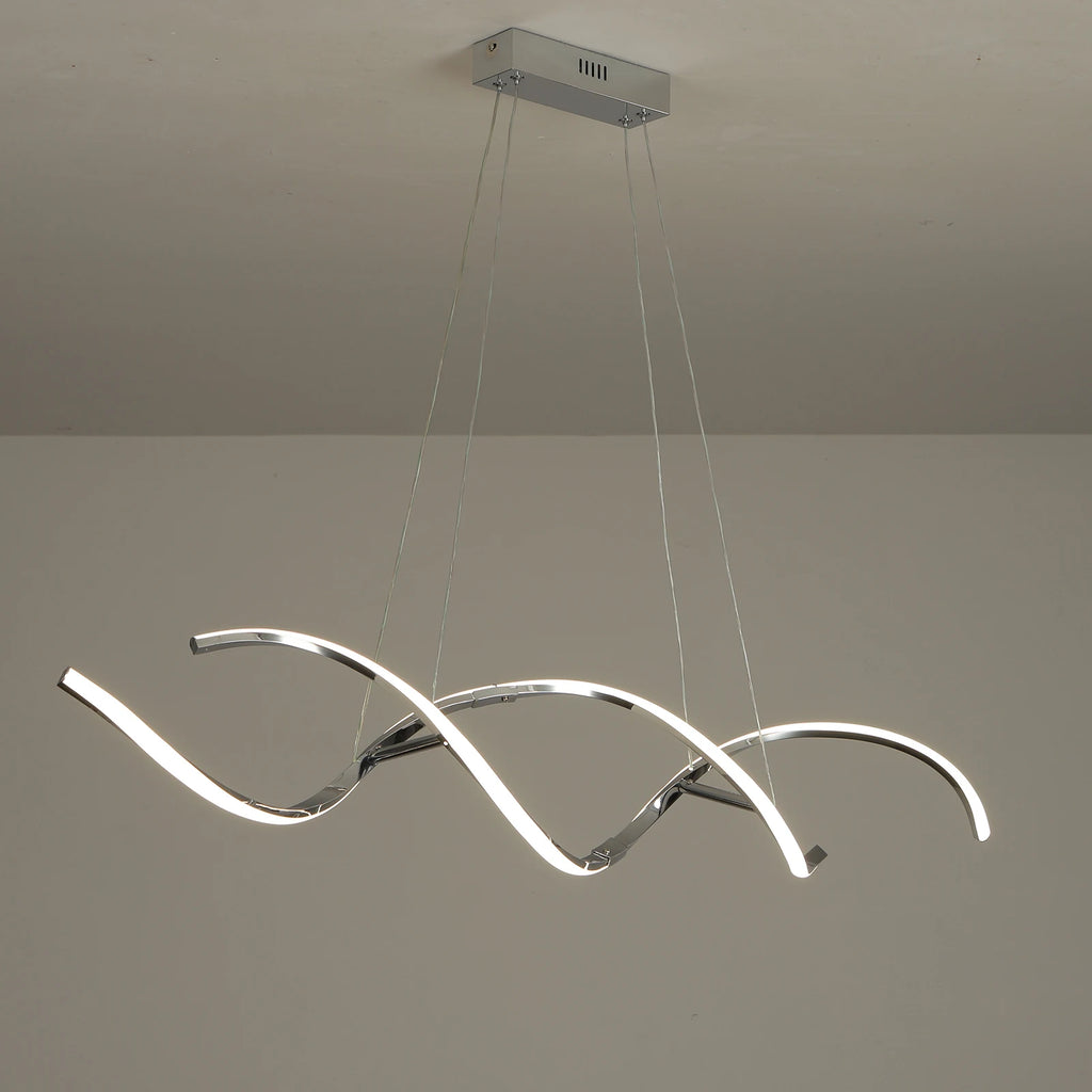 Modern chandelier Lights Simple Dining Room Lights Kitchen Long led Chandelier Living Room Pendant Lamp Home Decoration Lighting