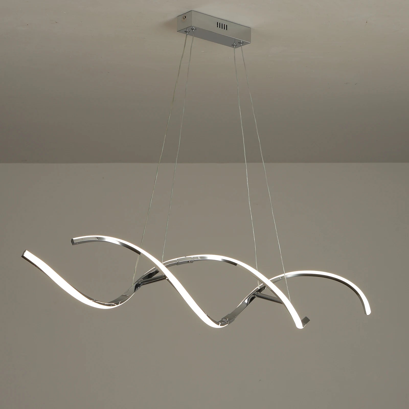 Modern chandelier Lights Simple Dining Room Lights Kitchen Long led Chandelier Living Room Pendant Lamp Home Decoration Lighting