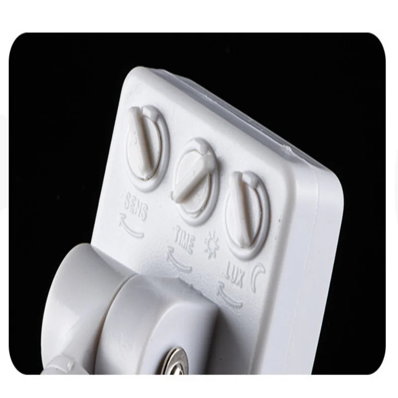 LED Motion Sensor 220V 110V Auto PIR Infrared Detector 180 Degree Rotatable Outdoor Timer Light Switch PIR Motion Sensor