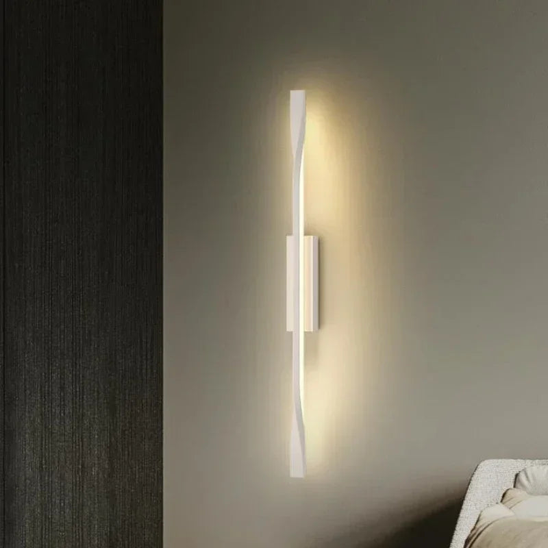 Led Wall Lamp Indoor Lighting Fixture Tv Bedside Bedroom Living Corridor Modern Home Decoration Modern Nordic Wall Light Sconces
