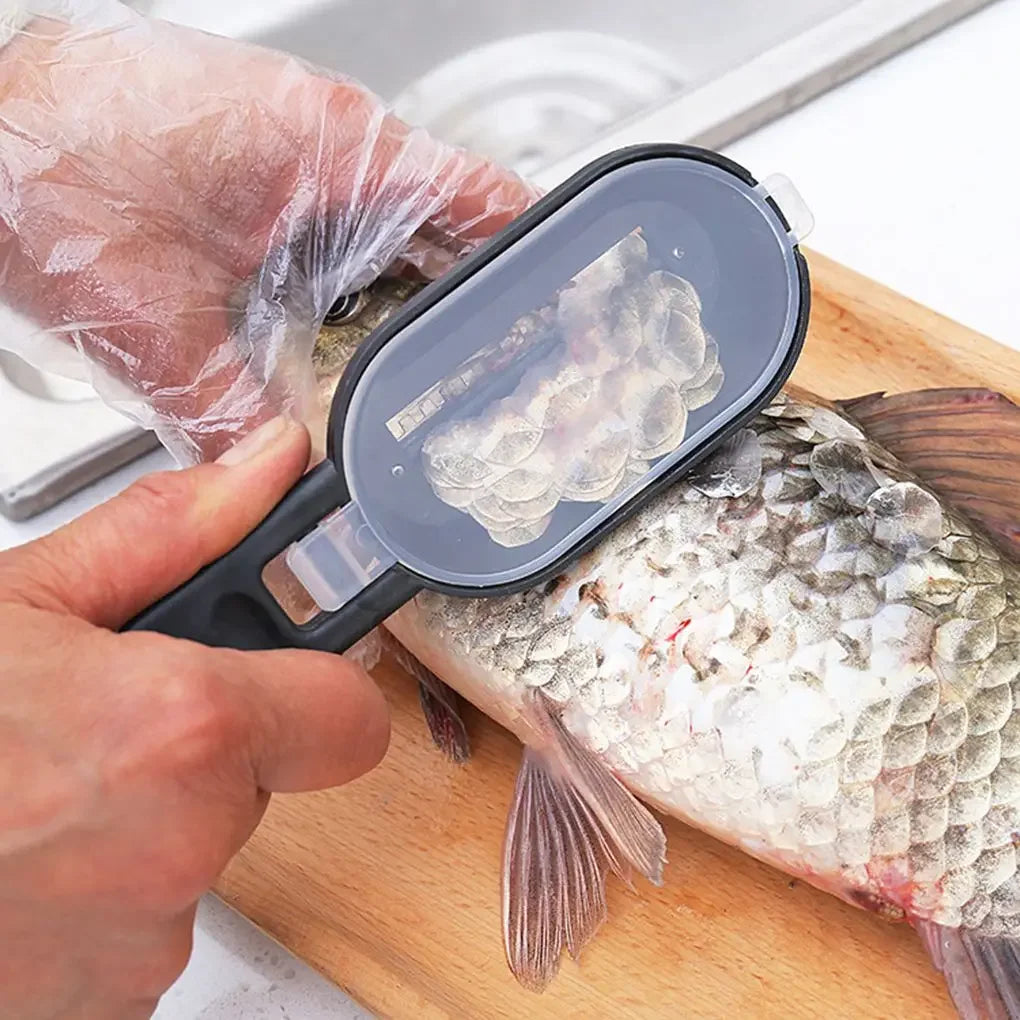 Fish Skin Brush Scraping Fishing Scale Brush Graters Fast Remove Fish Knife Cleaning Peeler Scaler Scraper Seafood Tools