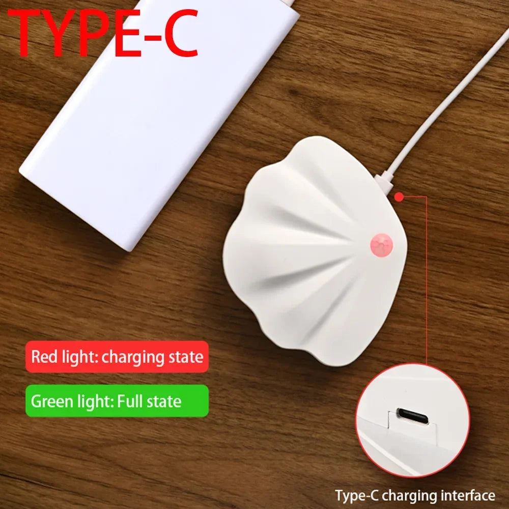 Motion Sensor Light Night Light USB Type-C Rechargeable For Kitchen Bedroom Mural Living Room Interior Lighting Decor Wall Lamps