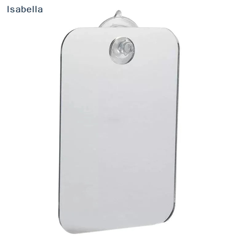 ♥Shaving Mirror for Bathroom - Portable Rectangular Mirror with Hanging Hole, Acrylic Anti Fog Mirror for Shaving & Grooming