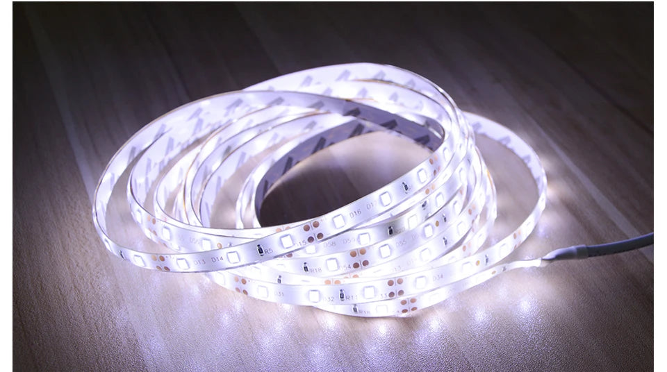 12V Bathroom Mirror Light PIR Motion Sensor LED Strip Light 2835 60led/M Waterproof Smart Night Lamp for Bedroom Bathroom Stair