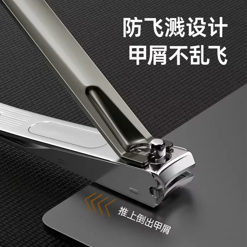 Portable Nail Clippers & Manicure Pedicure Set - Complete Nail Care Kit with Clippers, File, Cuticle Remover & Tools