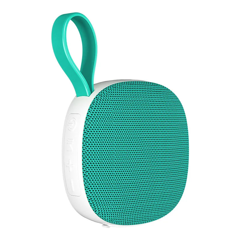 Portable Bluetooth Speakers Wireless Waterproof IPX6 TWS Fabric Mini Subwoofer Card Magnet Small Stereo Audio Player
