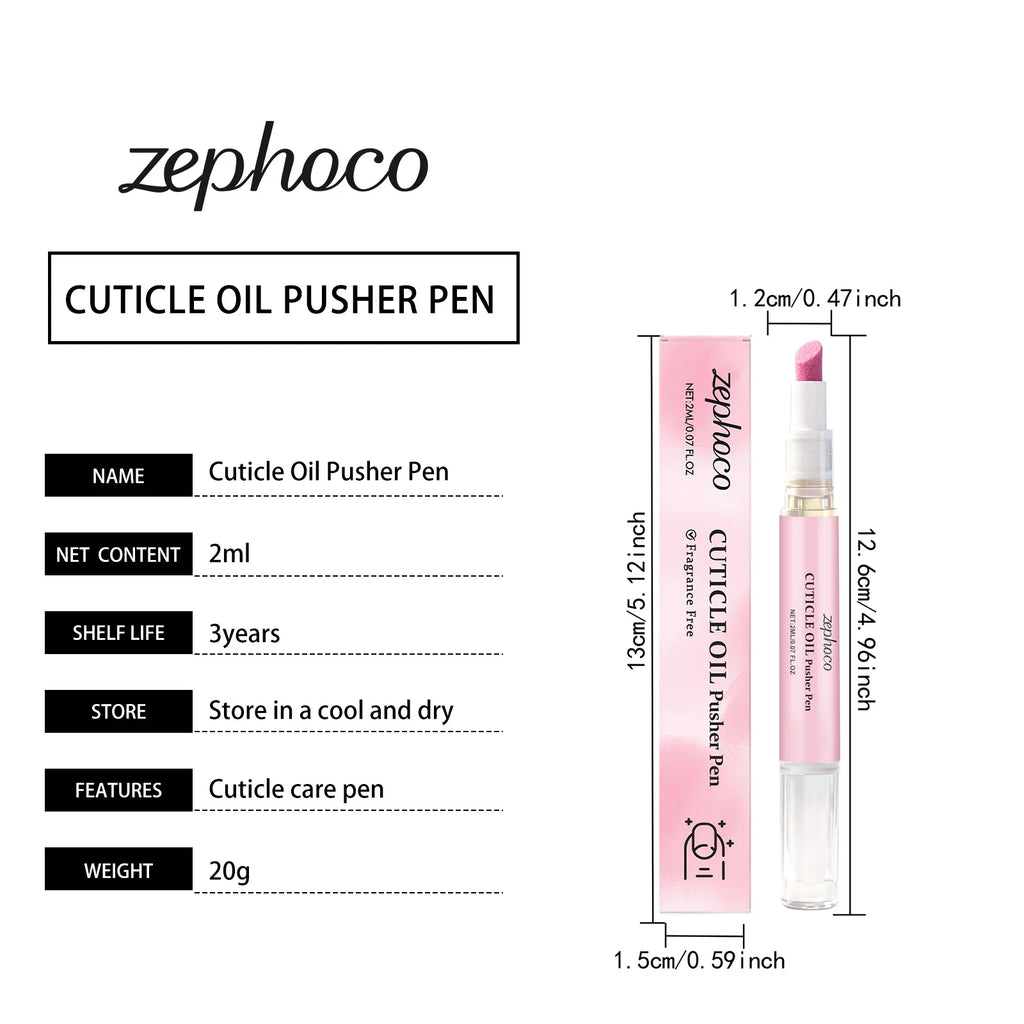 Nail Care Oil Pen - Daily Moisturizing & Nourishing Nail & Cuticle Care Pen, Precise Tip for Easy, Mess-Free Application