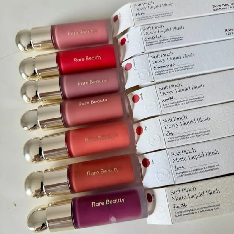 Rare Beauty Blush Color Face Makeup Blusher Natural Long Lasting Muddy Cheek Rouge Water Glossy Moisturizer Liquid Blush Cream