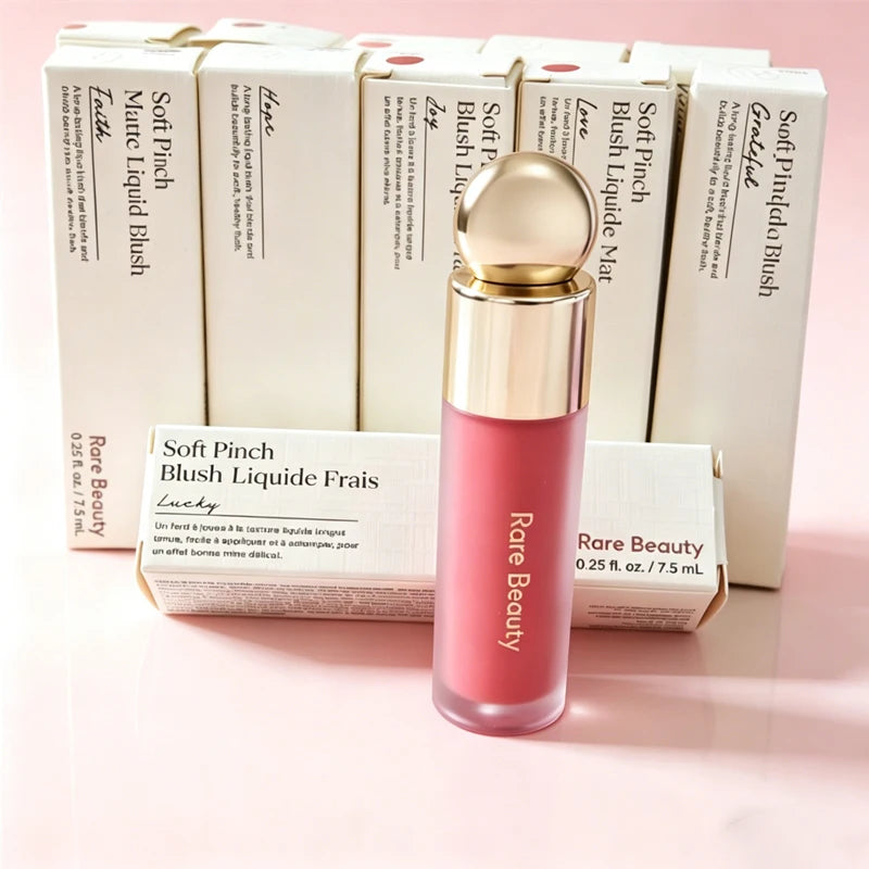 Rare Beauty Makeup Facial Stereoscopic Bronzer Contour Stick Liquid Blusher Nature Plump Waterproof Nose Shadow Highlight Rouge
