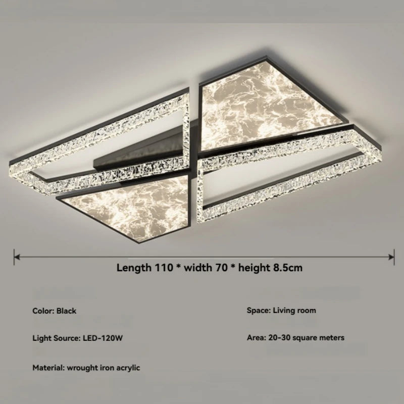 Living Room Ceiling Light High-end Italian Minimalist Hall Light Home Nordic Light Luxury Bedroom Kitchen LED Ceiling Light