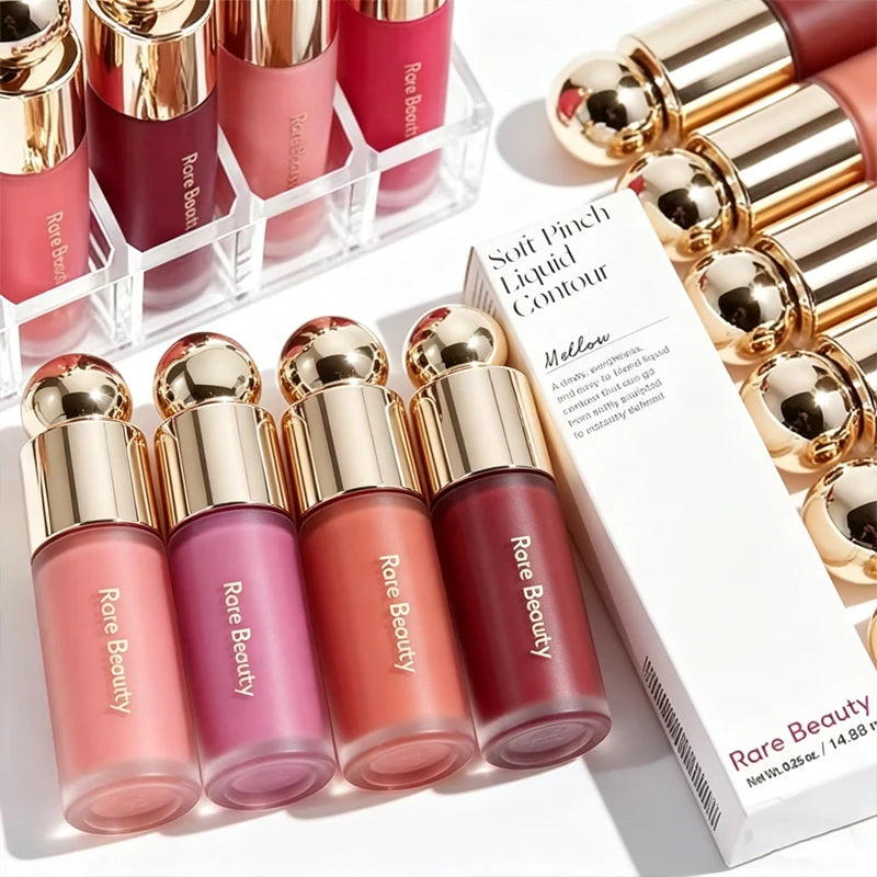 Fashion Rare Beauty Oft Pinch Liquid Blush Silky Lasting Sweat- and Humidity-resistant Cream-to-powder Rouge Women's Face Makeup