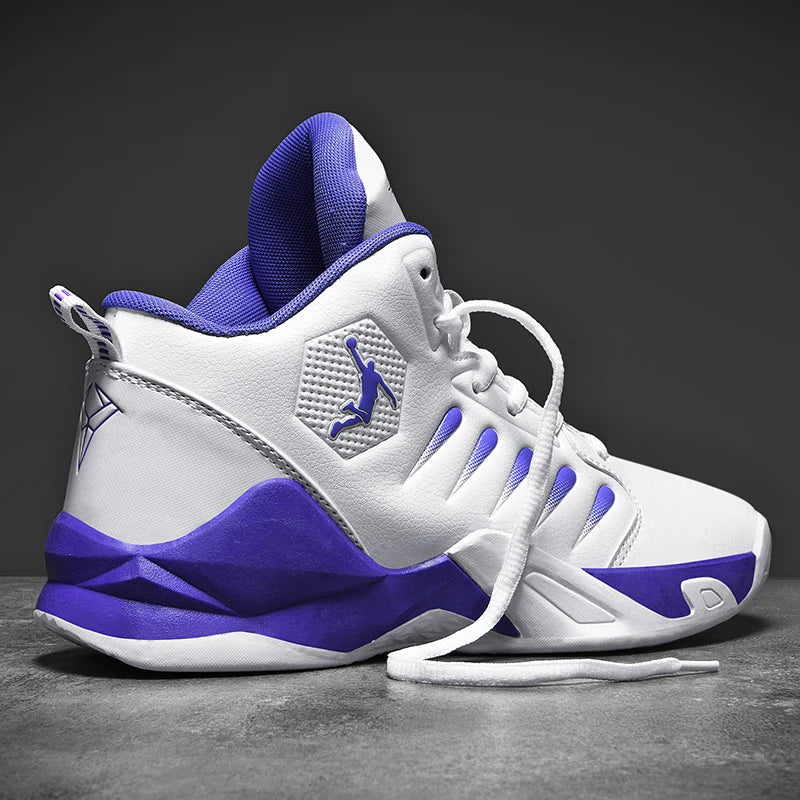 Outdoor Soft Men's Basketball Shoes Comfortable Breathable Man Sneakers Fashion Lightweight Male Cushioning Non-slip Sport Shoes