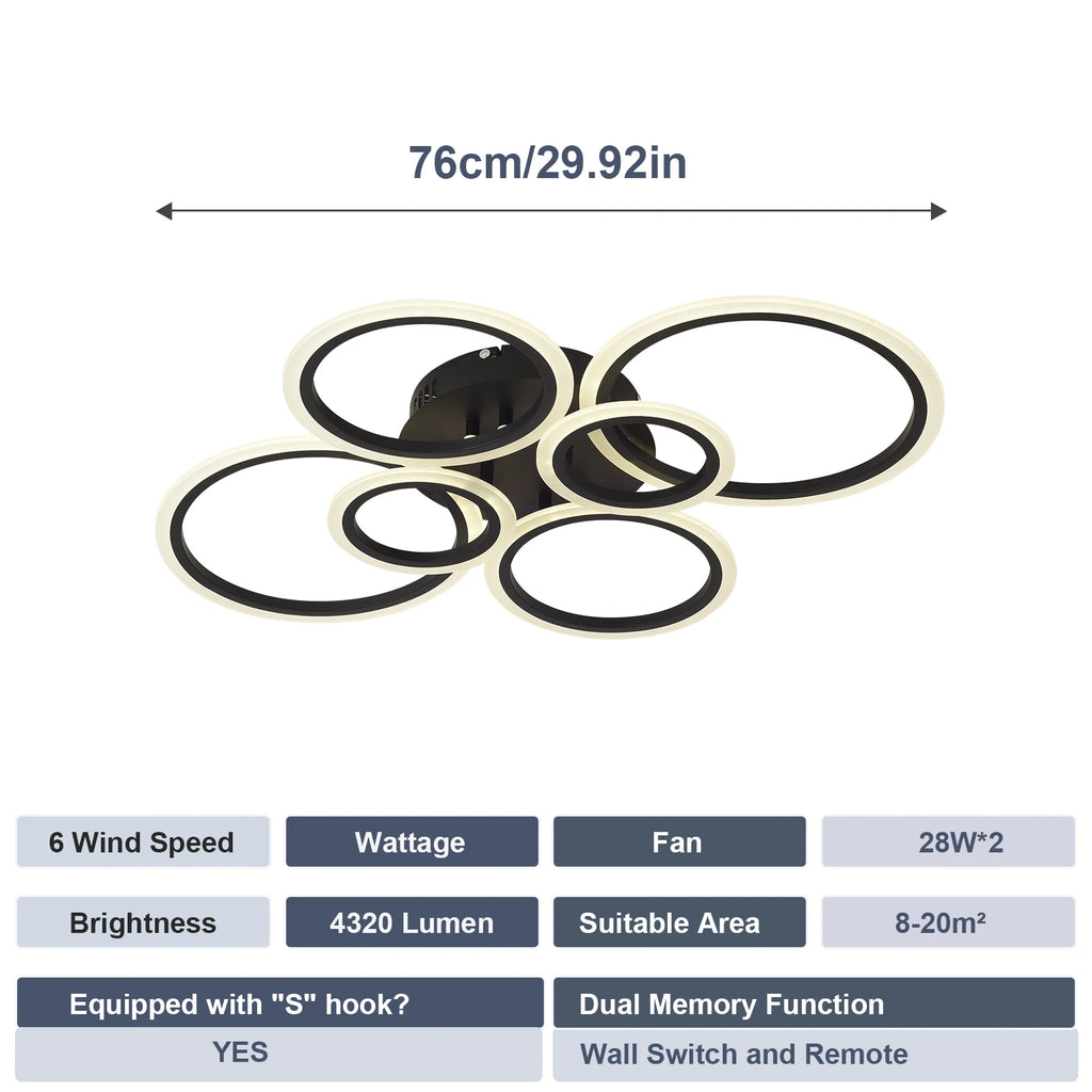 Modern Ring LED Ceiling Light Indoor Lighting Glossy Acrylic Dimmable Light Bedroom Living Room Ceiling Light Modern Home Decor