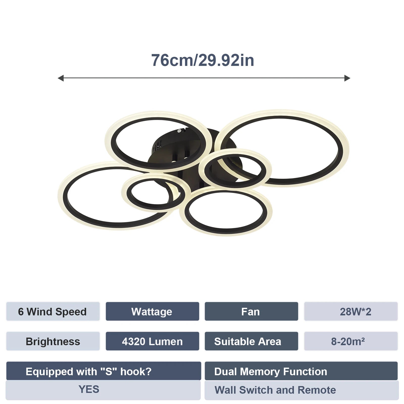 Modern Ring LED Ceiling Light Indoor Lighting Glossy Acrylic Dimmable Light Bedroom Living Room Ceiling Light Modern Home Decor