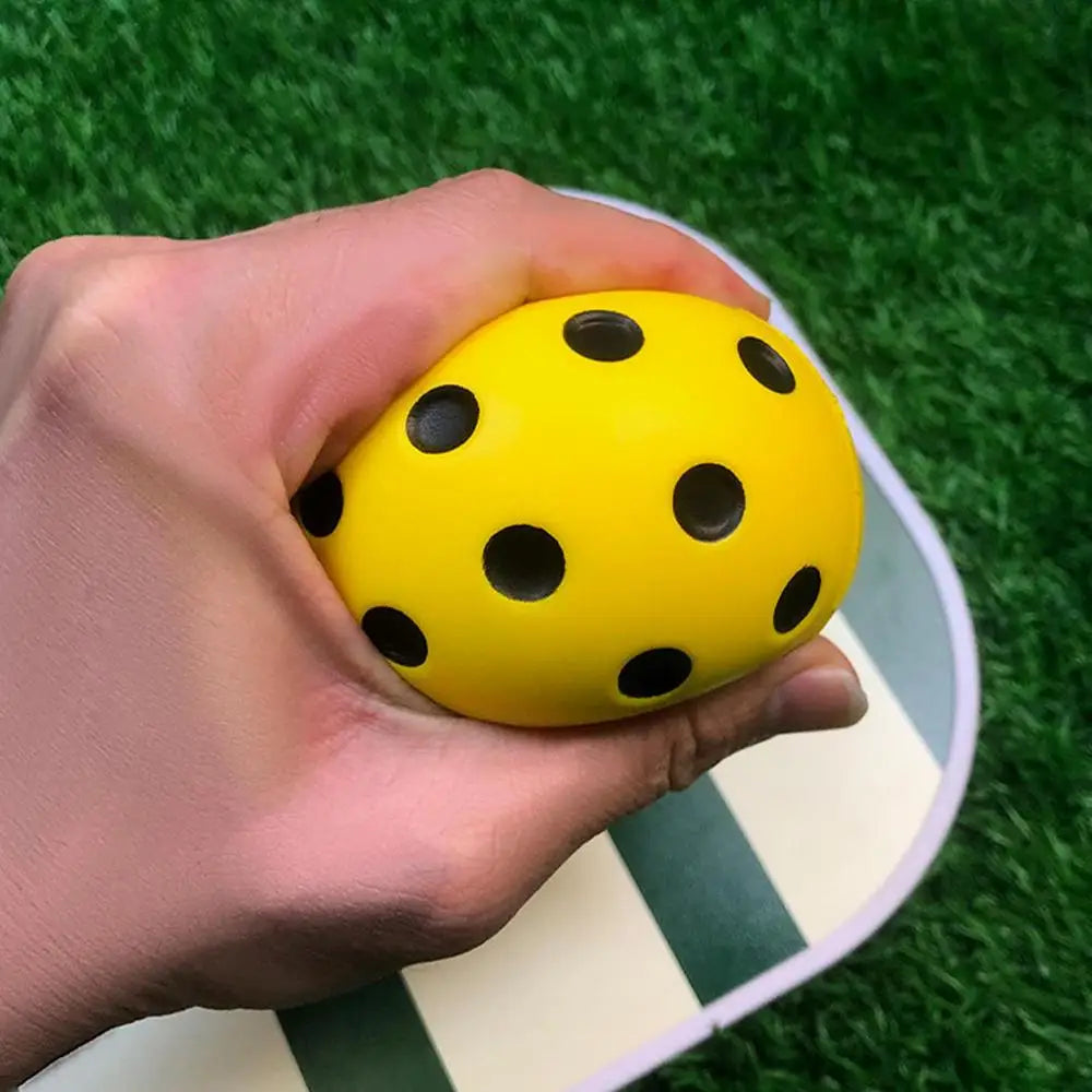 1PC Silent Pickleball Indoor Entertainment Silent Practice Ball PU Foam High Bounce Resistance Not Disturbing People