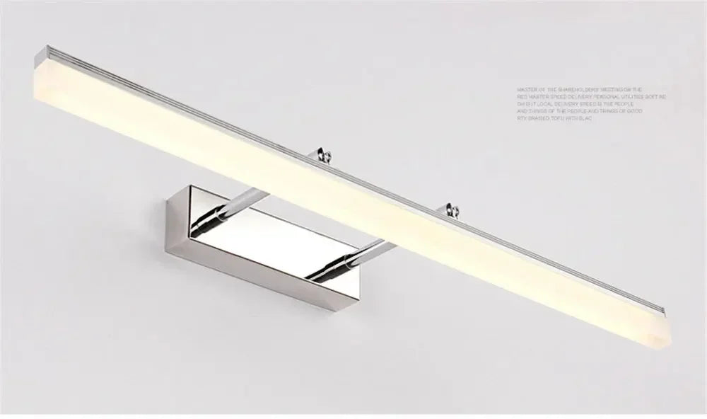 Bathroom Mirror Front Wall Lamp Waterproof Anti-fog Retractable Sconce Wall Light Makeup Mirror Wall Lights