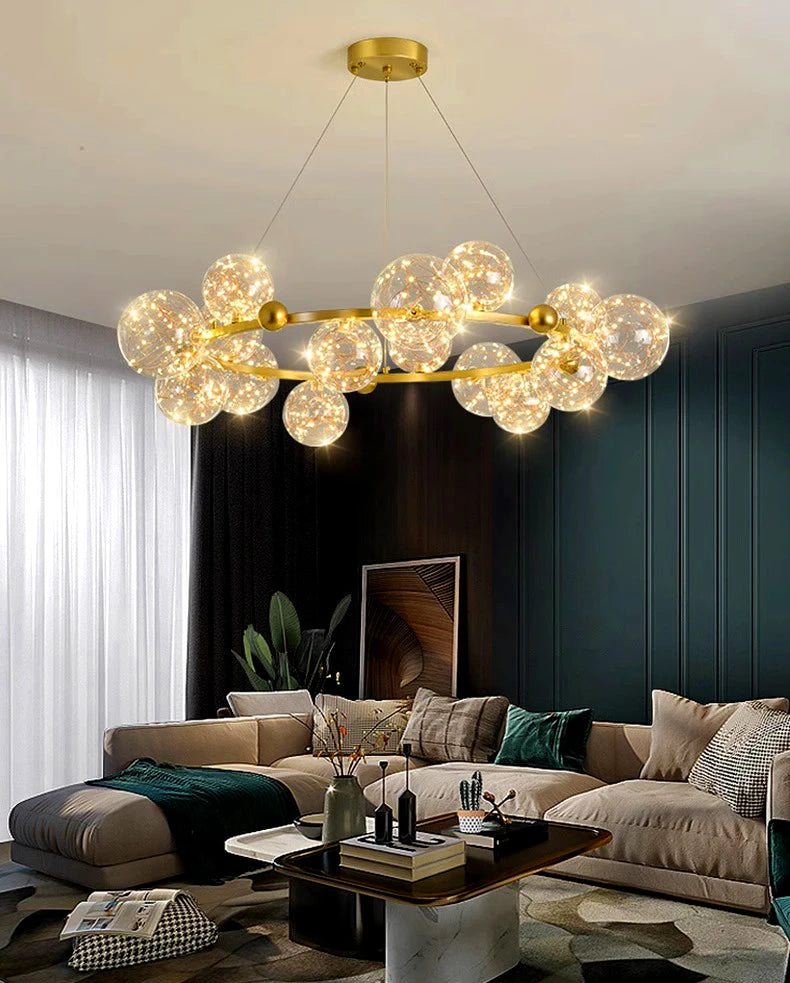 Modern home decor led lights pendant light lamps for living room Chandeliers for dining room hanging light indoor lighting