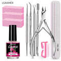 13Pcs Nail Files & Buffers,Manicure Tools Nail Care Kit with Nail File,Nail Buffer Block,Pusher Peeler,Cuticle Oil,Nail Prep Kit