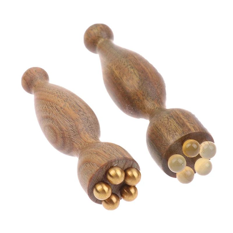 Face Massage Tools Gua Sha Face Skin Care Massage Sticks Lotus Seedpod Shape Massager Facial Physiotherapy Tool
