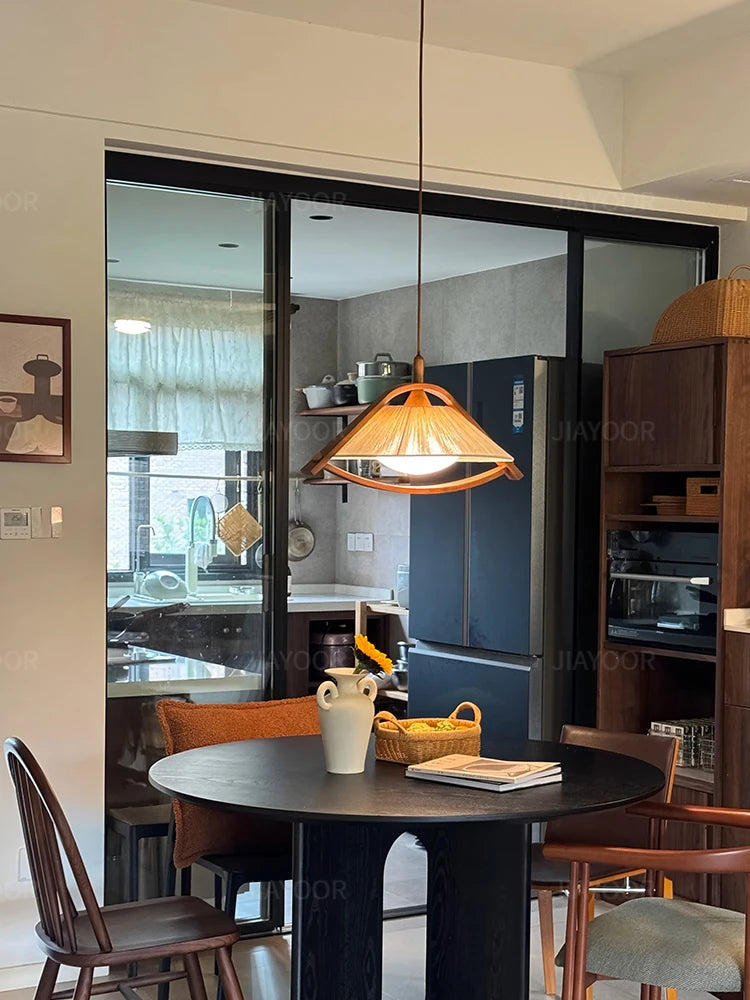 Modern LED Home Decoration Pendant Light Living Room Master Bedroom Retro Tea Room Dining Table Dining Room Lighting Fixtures